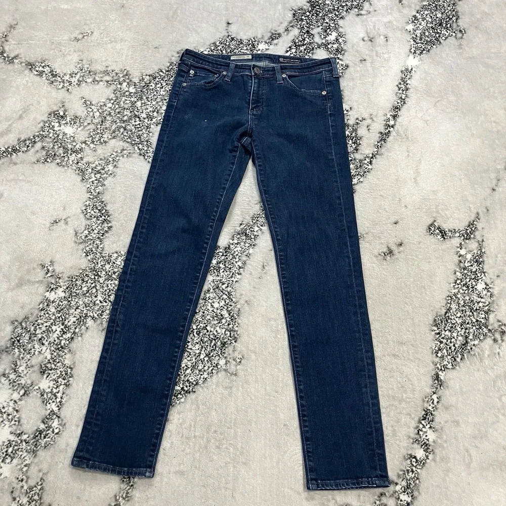 AG Adriano Goldschmied The Legging Super Skinny Jeans Dark Wash Womens 30R